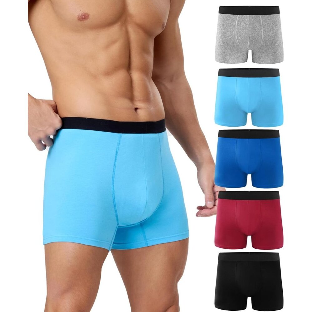Incontinence Underwear 150ML Washable Reusable Cotton Heavy Bladder Boxer Briefs